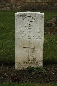 Ancre British Cemetery Beaumont-Hamel - Melville, J