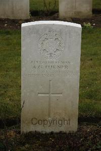 Ancre British Cemetery Beaumont-Hamel - Turner, A G