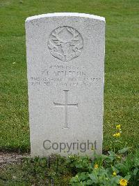Reichswald Forest War Cemetery - Appleton, John