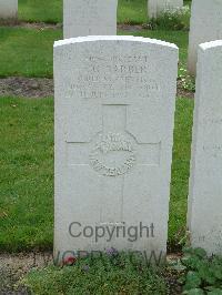 Reichswald Forest War Cemetery - Barber, Frederick George