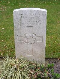 Reichswald Forest War Cemetery - Barclay, Thomas Smith