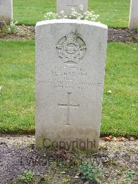 Reichswald Forest War Cemetery - Barker, Myron Edward