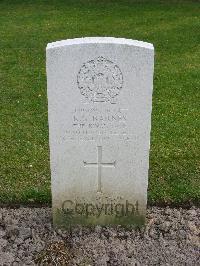 Reichswald Forest War Cemetery - Barnes, Kenneth Gordon