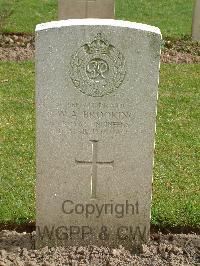Reichswald Forest War Cemetery - Brooking, Wallace Amos