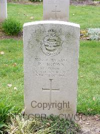 Reichswald Forest War Cemetery - Brown, Philip John