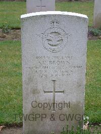 Reichswald Forest War Cemetery - Brown, Stanley Kenneth