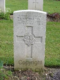 Reichswald Forest War Cemetery - Rutherford, Thomas Edward