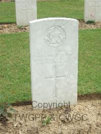 Point 110 New Military Cemetery Fricourt - Bent, John William