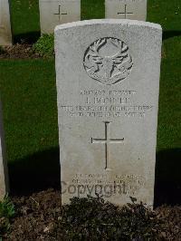 London Cemetery And Extension Longueval - Bonner, Joseph