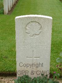 London Cemetery And Extension Longueval - Blackmore, Alfred Ernest