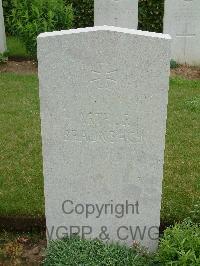 London Cemetery And Extension Longueval - Baun-Bach, Artur