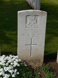 London Cemetery And Extension Longueval - Cook, Albert Edward