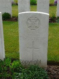 London Cemetery And Extension Longueval - Downs, Arthur