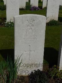 London Cemetery And Extension Longueval - Dunn, Herbert James