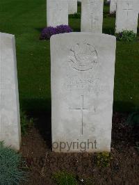 London Cemetery And Extension Longueval - Evans, Rees