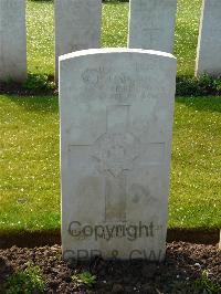 London Cemetery And Extension Longueval - Hawkins, William Henry