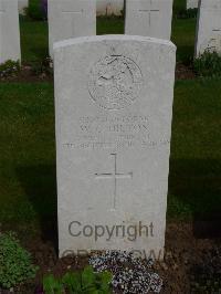 London Cemetery And Extension Longueval - Hilton, William Charles