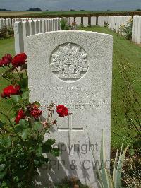 London Cemetery And Extension Longueval - Irwin, Francis Clarence