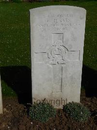 London Cemetery And Extension Longueval - Jervis, Ernest