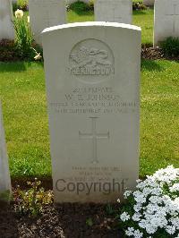 London Cemetery And Extension Longueval - Johnson, William Edward