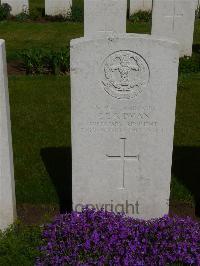 London Cemetery And Extension Longueval - Kidman, Charles Edgar