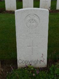 London Cemetery And Extension Longueval - Martin, Charles