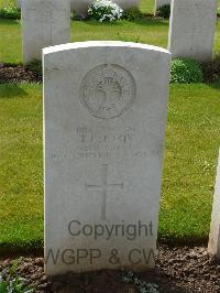 London Cemetery And Extension Longueval - Silcox, Thomas John