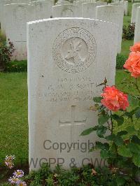 London Cemetery And Extension Longueval - Scott, George William Barber