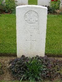 London Cemetery And Extension Longueval - Slater, Herbert Livermore