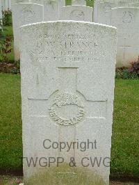 London Cemetery And Extension Longueval - Strange, David William