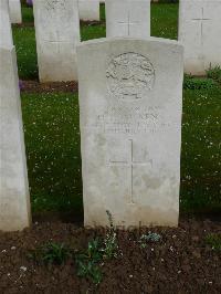 London Cemetery And Extension Longueval - Wickens, Herbert Henry