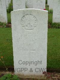 London Cemetery And Extension Longueval - Ward, Richard Henry