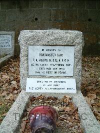 Hong Kong Cemetery - Adams, Charles
