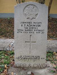 Hong Kong Cemetery - Adamson, Roy Thomas