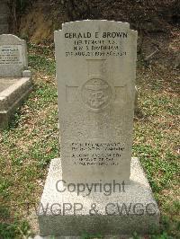 Hong Kong Cemetery - Brown, Gerald