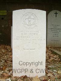 Hong Kong Cemetery - Brown, Reginald William