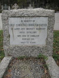 Hong Kong Cemetery - Carter, Derek Fred Houseton