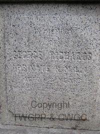 Hong Kong Cemetery - Richards, George