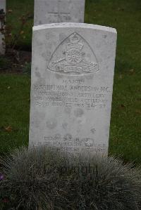 Queens Cemetery Bucquoy - Anderson, Francis Sainthill