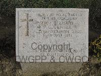 7th Field Ambulance Cemetery - Gentle, Frank George