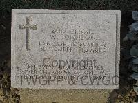 Azmak Cemetery, Suvla - Johnson, William
