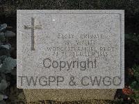 Azmak Cemetery&#44; Suvla - White, W