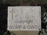 Shrapnel Valley Cemetery - Thompson, William