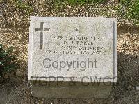 Twelve Tree Copse Cemetery - Baker, Percy John