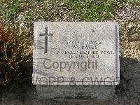 Twelve Tree Copse Cemetery - Bates, W