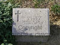 Twelve Tree Copse Cemetery - Bourne, F