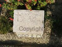 Twelve Tree Copse Cemetery - Burgess, John Alfred