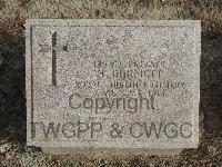 Twelve Tree Copse Cemetery - Burnett, H