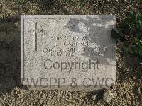 Twelve Tree Copse Cemetery - Cafferty, Peter