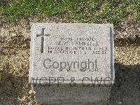 Twelve Tree Copse Cemetery - Campbell, M W